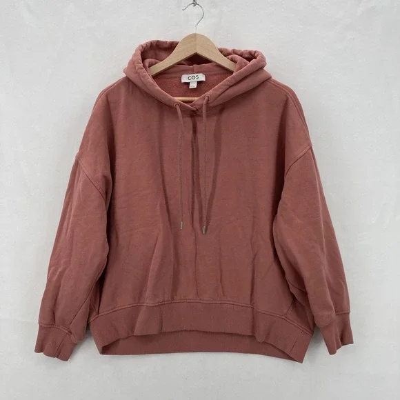 COS Tops Cos Hoodie Sweatshirt Womens Medium Pink Pullover